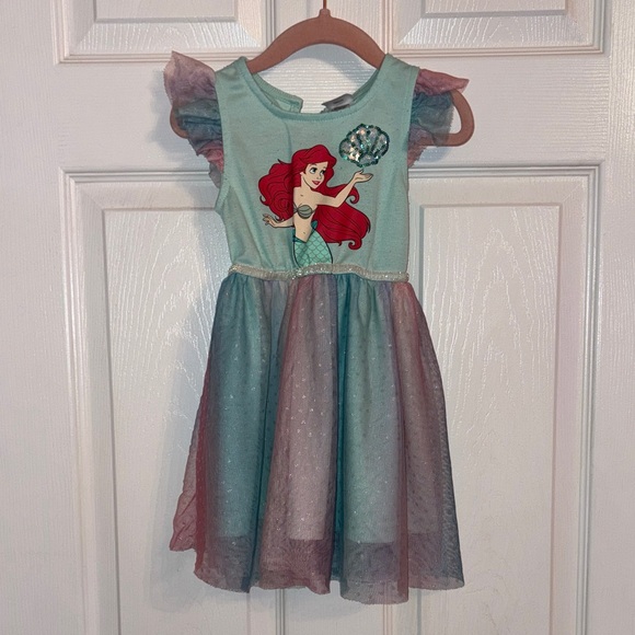 2T Disney Princess Costume NightGowns Collection Jasmine Belle Snow White, Ariel - Picture 2 of 7